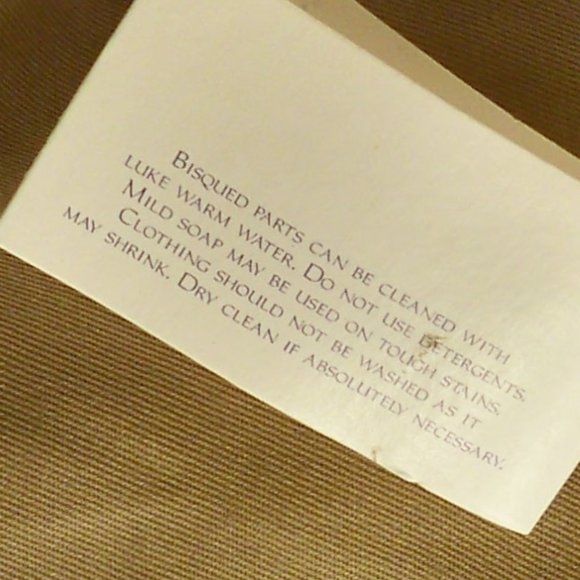 Asastasia Collection Porcelain Doll W/Stand - Picture 7 of 8